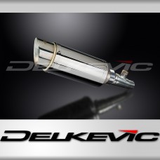 HONDA FJS600 FJS400 SILVERWING 2002-14 200mm ROUND STAINLESS SILENCER EXHAUST