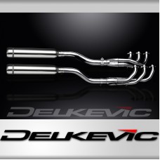 HONDA GL1500C F6C VALKYRIE 96-03 FULL 6-2 EXHAUST 410mm SILENCER BULLNOSE BAFFLE