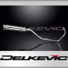 HONDA CBR250R 2011-2013 FULL EXHAUST SYSTEM 350mm STAINLESS ROUND BSAU SILENCER 