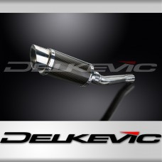 HONDA CBR250R 2011-2013 200mm ROUND CARBON  SILENCER EXHAUST KIT