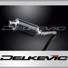 HONDA CBR250R 2011-2013 225mm OVAL CARBON SILENCER EXHAUST KIT