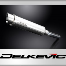 HONDA CBF500 2004-2008 350mm 350mm ROUND STAINLESS BSAU SILENCER EXHAUST KIT