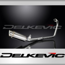 CBF250 2004-2012 / MINI 200mm (8 inch) ROUND SILENCER COMPLETE SYSTEM 304 STAINLESS STEEL