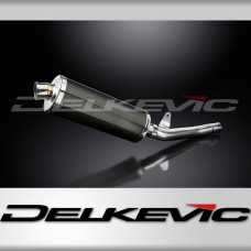 HONDA CBF250 2004-2012  350mm OVAL CARBON BSAU SILENCER EXHAUST KIT