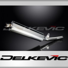 HONDA CBF250 2004-2012 450mm OVAL STAINLESS BSAU SILENCER EXHAUST KIT
