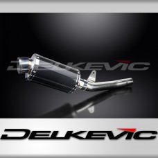 HONDA CBF250 2004-2012 225mm OVAL CARBON SILENCER EXHAUST KIT