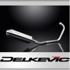 HONDA CBF125 2008-2015 FULL EXHAUST SYSTEM 320mm STAINLESS TRI BSAU SILENCER