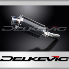 HONDA CB400SF HYPER VTEC NC42 2007-2015 225mm OVAL CARBON EXHAUST KIT