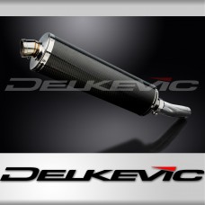 HONDA CB400SF HYPER VTEC NC42 2007-2015 450mm OVAL CARBON BSAU EXHAUST KIT