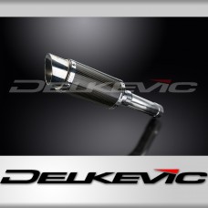 HONDA CB400SF HYPER VTEC SPEC2/3 2002-07 200mm ROUND CARBON  EXHAUST KIT