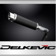 HONDA CB400SF HYPER VTEC SPEC2/3 02-07 350mm CARBON ROUND BSAU SILENCER EXHAUST 