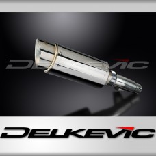 HONDA NC700 D-S-X 2012-2017 200mm ROUND STAINLESS SILENCER EXHAUST KIT