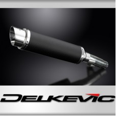 HONDA NC700D Integra 2012-2017 350mm CARBON ROUND BSAU SILENCER EXHAUST KIT