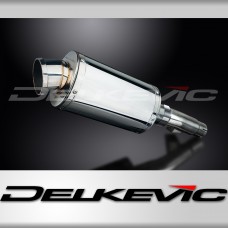 Honda NC750S 2014-2020 225mm Oval Stainless Exhaust Silencer Can Kit