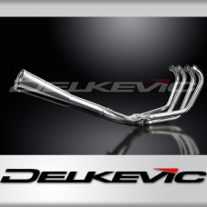 HONDA CB750K SOHC 1969-1976 FULL 4-1 STAINLESS STEEL EXHAUST CLASSIC MEGAPHONE