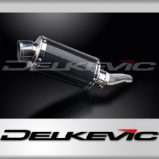 HONDA CB500 SPORT 1994-2003 225mm OVAL CARBON SILENCER EXHAUST KIT