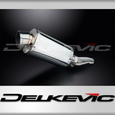 HONDA CB500 SPORT 1994-2003 225mm OVAL STAINLESS SILENCER EXHAUST KIT