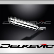 HONDA CB500 SPORT 1994-2003 350mm ROUND STAINLESS BSAU SILENCER EXHAUST KIT