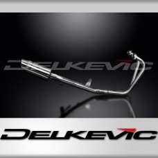 HONDA CB500 SPORT 1994-2003 FULL EXHAUST SYSTEM 200mm STAINLESS ROUND SILENCER