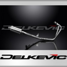 HONDA CB500 SPORT 1994-2003 FULL EXHAUST SYSTEM 225mm  STAINLESS OVAL SILENCER