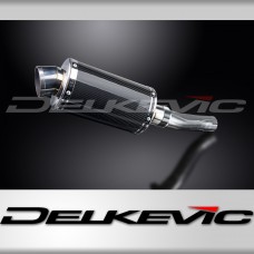 Honda CB500F 2016-2023 225mm OVAL CARBON SILENCER EXHAUST KIT