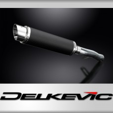 HONDA CB1100A 2013-2017 350mm CARBON ROUND BSAU SILENCER EXHAUST KIT