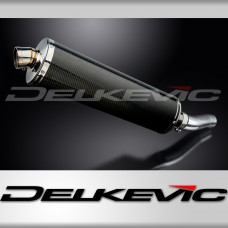 HONDA CB1300SF SA A 2003-2010 450mm OVAL CARBON BSAU SILENCER EXHAUST KIT