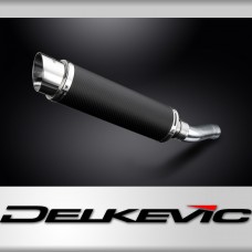 HONDA CB1300SF/SA/A 2003-2010 350mm ROUND CARBON BSAU SILENCER EXHAUST KIT