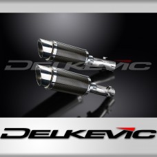 HONDA CB1300DC X-4 1997-2003 200mm ROUND CARBON  SILENCER EXHAUST KIT