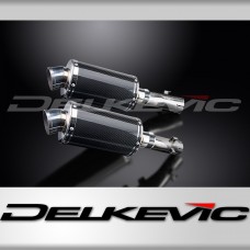 HONDA CB1300DC X-4 1997-2003 225mm OVAL CARBON SILENCER EXHAUST KIT