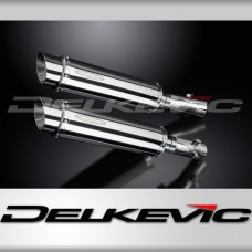 HONDA CB1300DC X-4 1997-2003 350mm ROUND STAINLESS BSAU SILENCER EXHAUST KIT