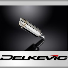 ROYAL ENFIELD HIMALAYAN 410 2016-24 200mm ROUND STAINLESS SILENCER EXHAUST KIT 