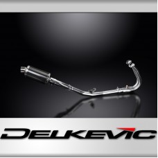 KAWASAKI NINJA 400 Z400 2018-24 FULL EXHAUST 225mm CARBON OVAL SILENCER