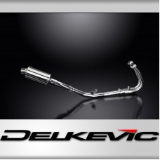 KAWASAKI NINJA 400 Z400 2018-24 FULL EXHAUST 225mm STAINLESS OVAL SILENCER