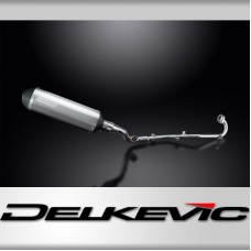 SUZUKI DR125SM 2009-14 FULL EXHAUST SYSTEM 343mm TITANIUM XOVAL BSAU SILENCER