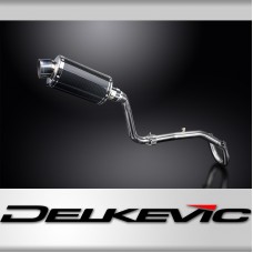 HONDA CRF250L 2017-2020 FULL EXHAUST SYSTEM 225mm CARBON OVAL SILENCER