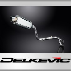 HONDA CRF250L 2017-2020 FULL EXHAUST SYSTEM 225mm STAINLESS OVAL SILENCER