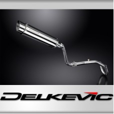 HONDA CRF250L 2017-2020 FULL EXHAUST SYSTEM 350mm STAINLESS ROUND BSAU SILENCER