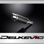 HONDA CB1000R NEO 2018-19 200mm ROUND CARBON  SILENCER EXHAUST KIT