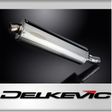 HONDA CB1000R NEO 2018-19 450mm OVAL STAINLESS BSAU SILENCER EXHAUST KIT