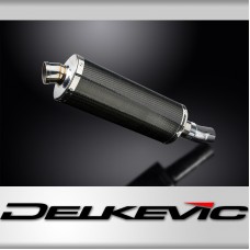 HONDA CB1000R NEO 2018-19 350mm OVAL CARBON BSAU SILENCER EXHAUST KIT