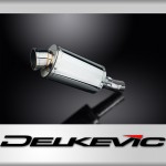 HONDA CB1000R NEO 2018-19 225mm OVAL STAINLESS SILENCER EXHAUST KIT