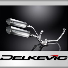 SUZUKI SV650 98-02 FULL 2-2 EXHAUST SYSTEM 343mm TITANIUM XOVAL BSAU SILENCERS