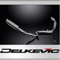 Kawasaki Versys-X 300 2017-2023 Full Exhaust 2-1 200mm Round Stainless Silencer