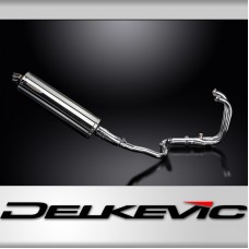 Kawasaki Versys-X 300 2017-2023 Full Exhaust 2-1 450mm Oval Stainless Silencer