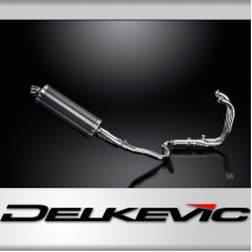 Kawasaki Versys-X 300 2017-2023 Full Exhaust 2-1 350mm Oval Carbon Silencer