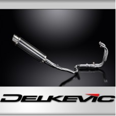 Kawasaki Versys-X 300 2017-2023 Full Exhaust 2-1 350mm Round Carbon Silencer