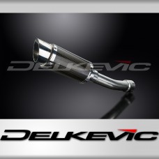 SUZUKI GSXR750 1996-1999 SRAD 200mm ROUND CARBON  SILENCER EXHAUST KIT
