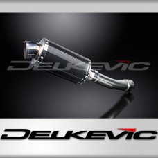 SUZUKI GSXR750 1996-1999 SRAD 225mm OVAL CARBON SILENCER EXHAUST KIT