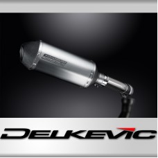 BMW K1300S 2009-2016 Delkevic 260mm X-Oval Titanium Exhaust Silencer Can Kit
